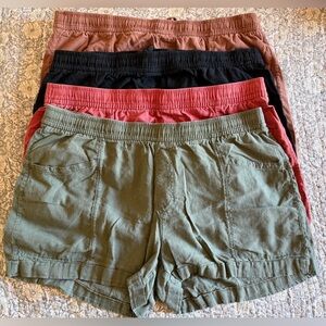 Old navy linen shorts set of 4